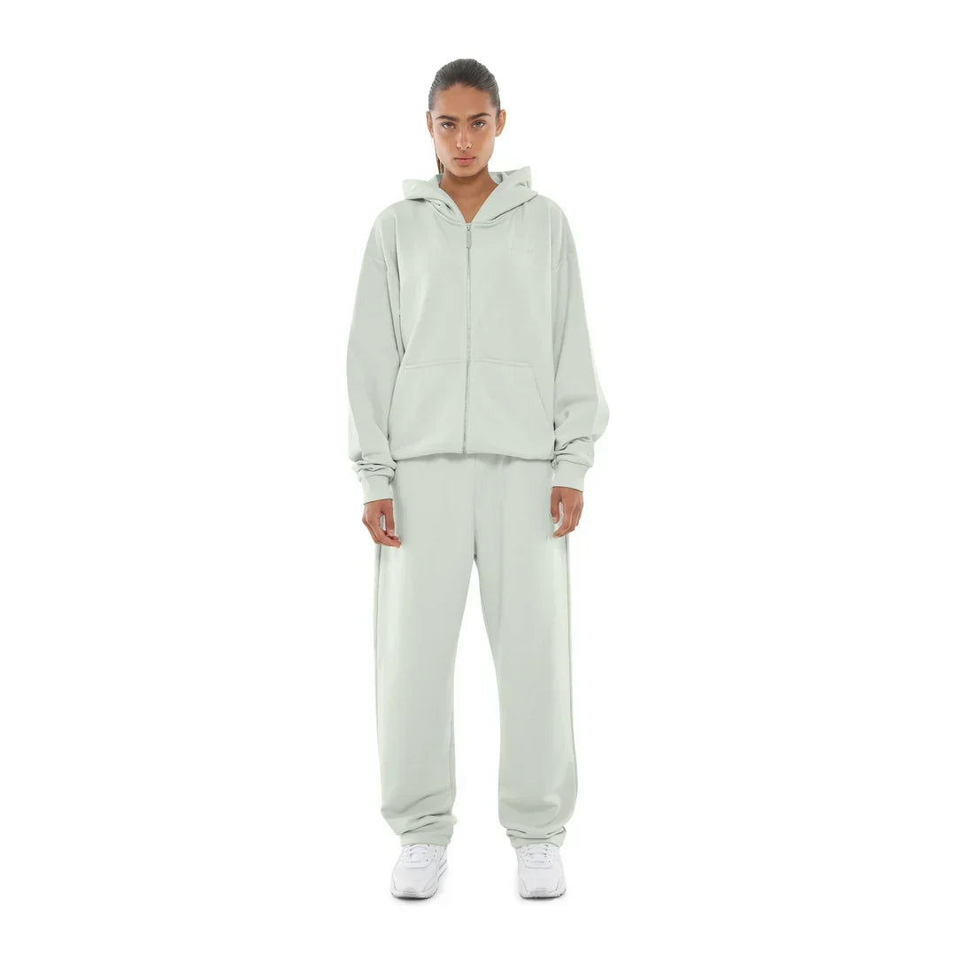 ZIP-UP FROSTED MINT