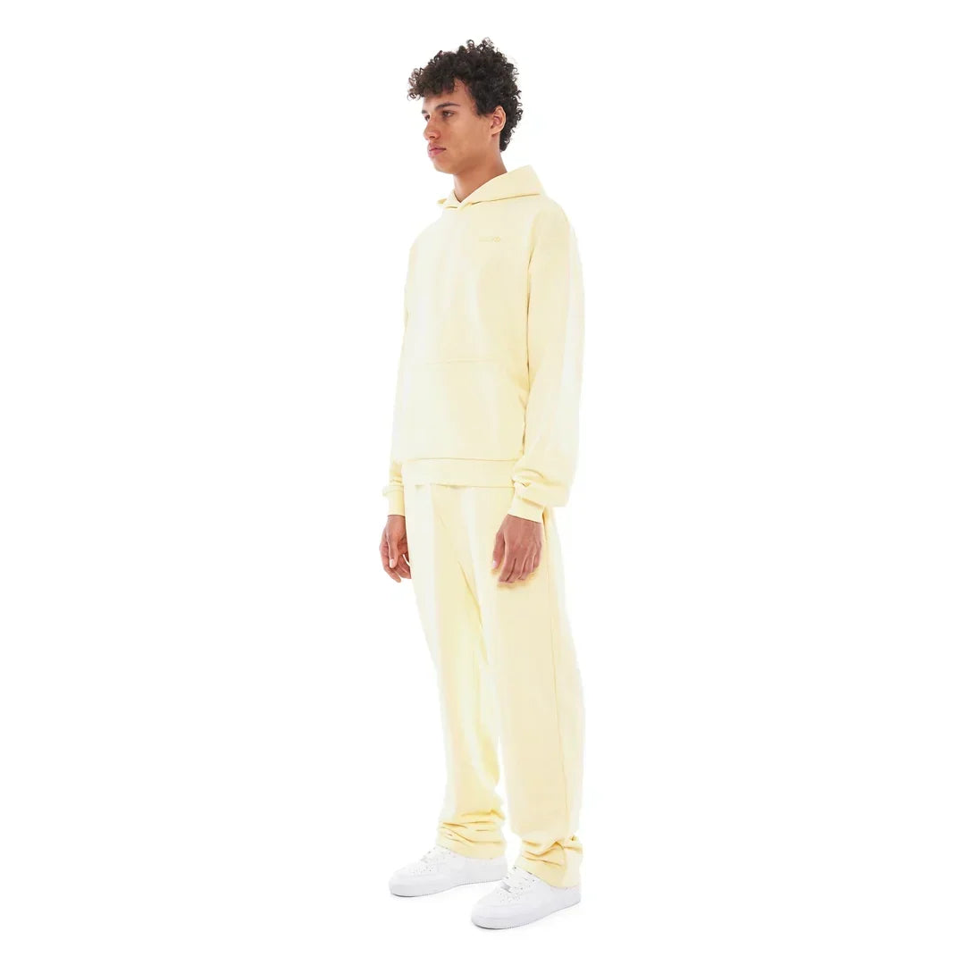 OPEN LEG JOGGER LEMON SORBET