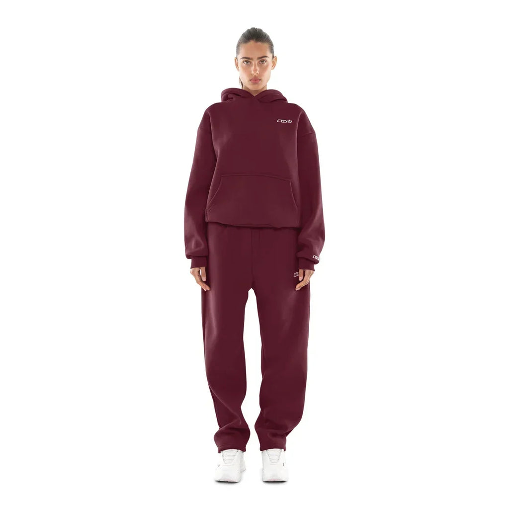 HOODIE BLACK CHERRY