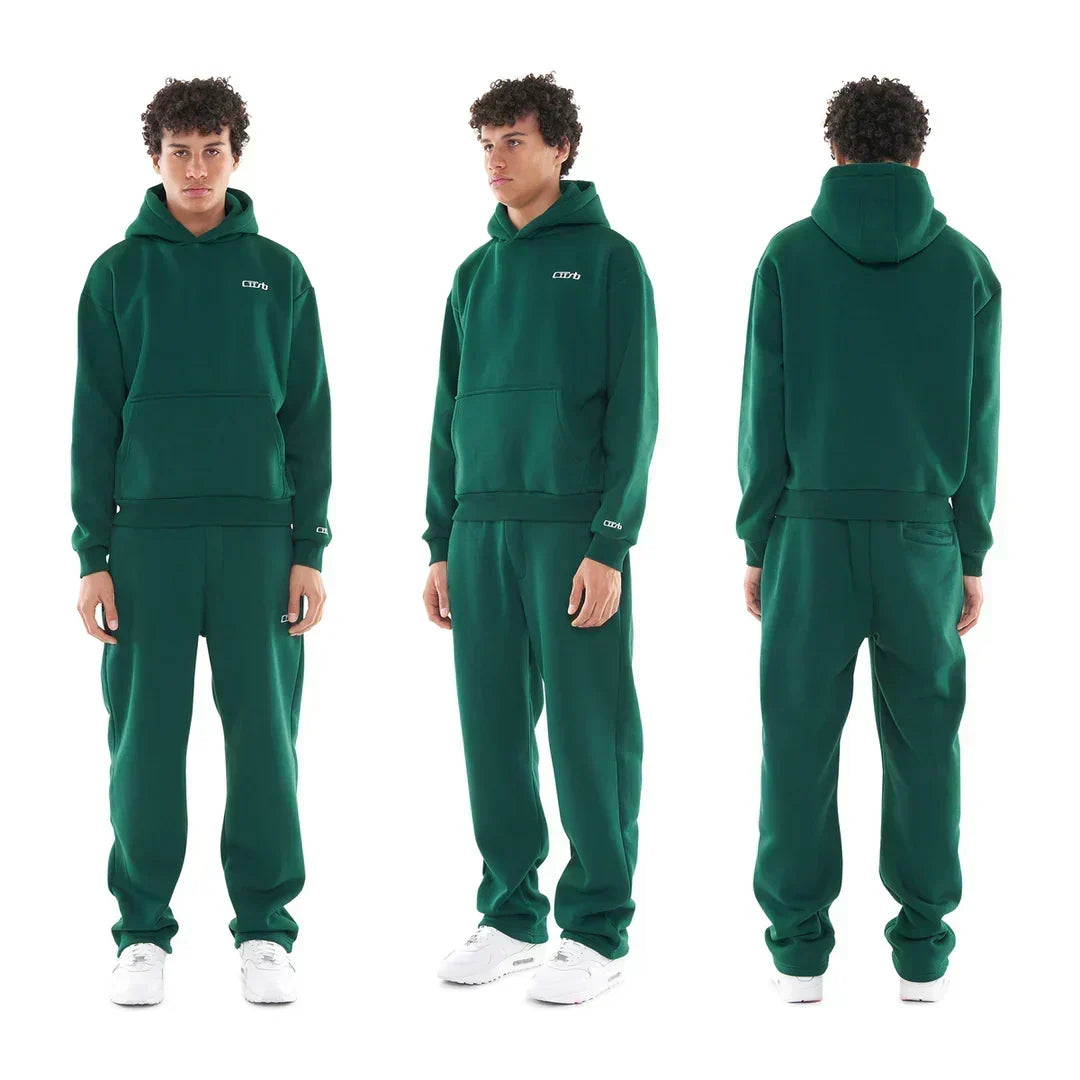 HOODIE DARK GREEN