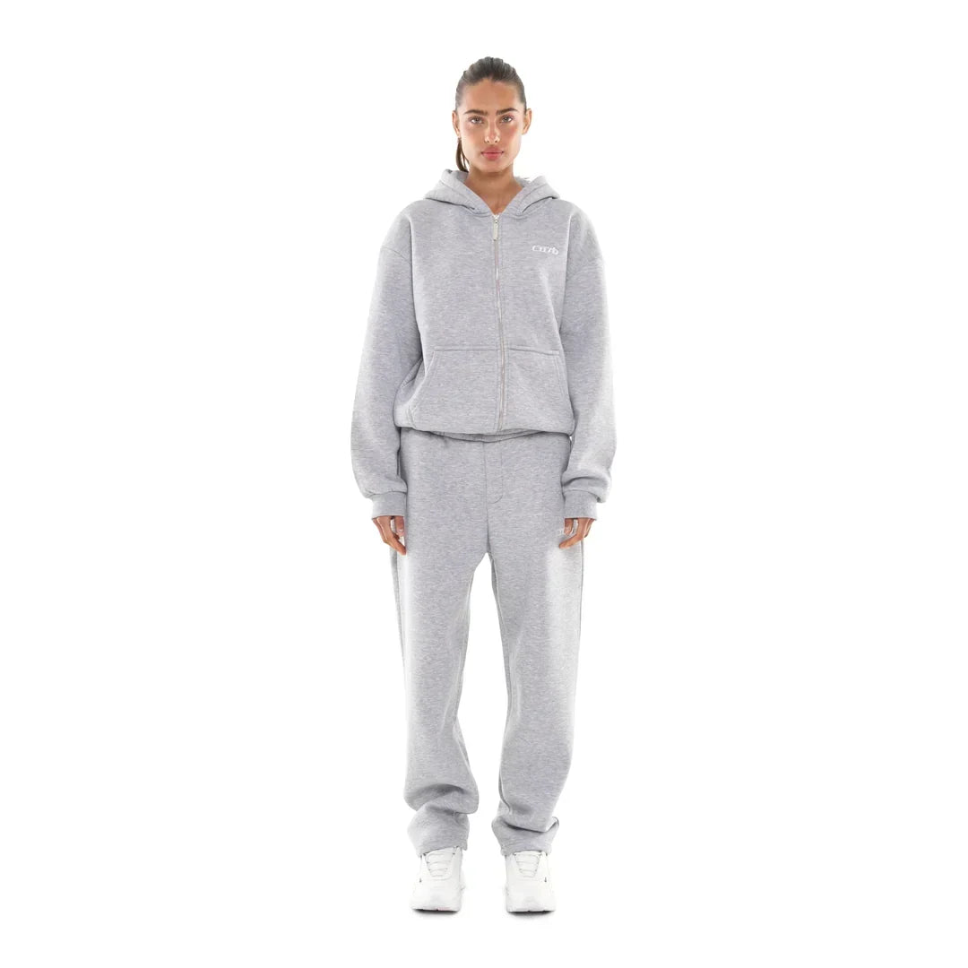ZIP-UP GREY MELANGE