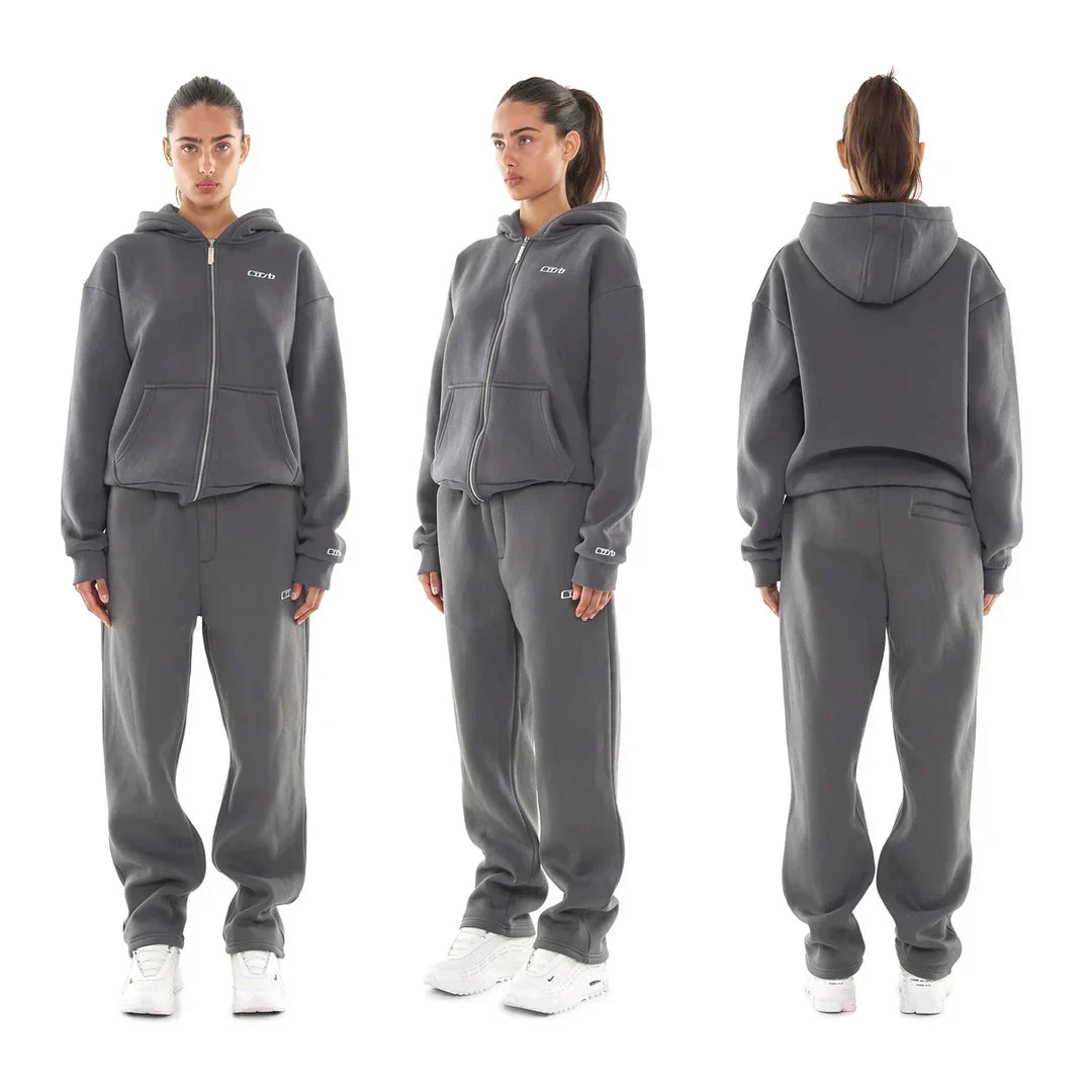 OPEN LEG JOGGER ANTHRAZIT