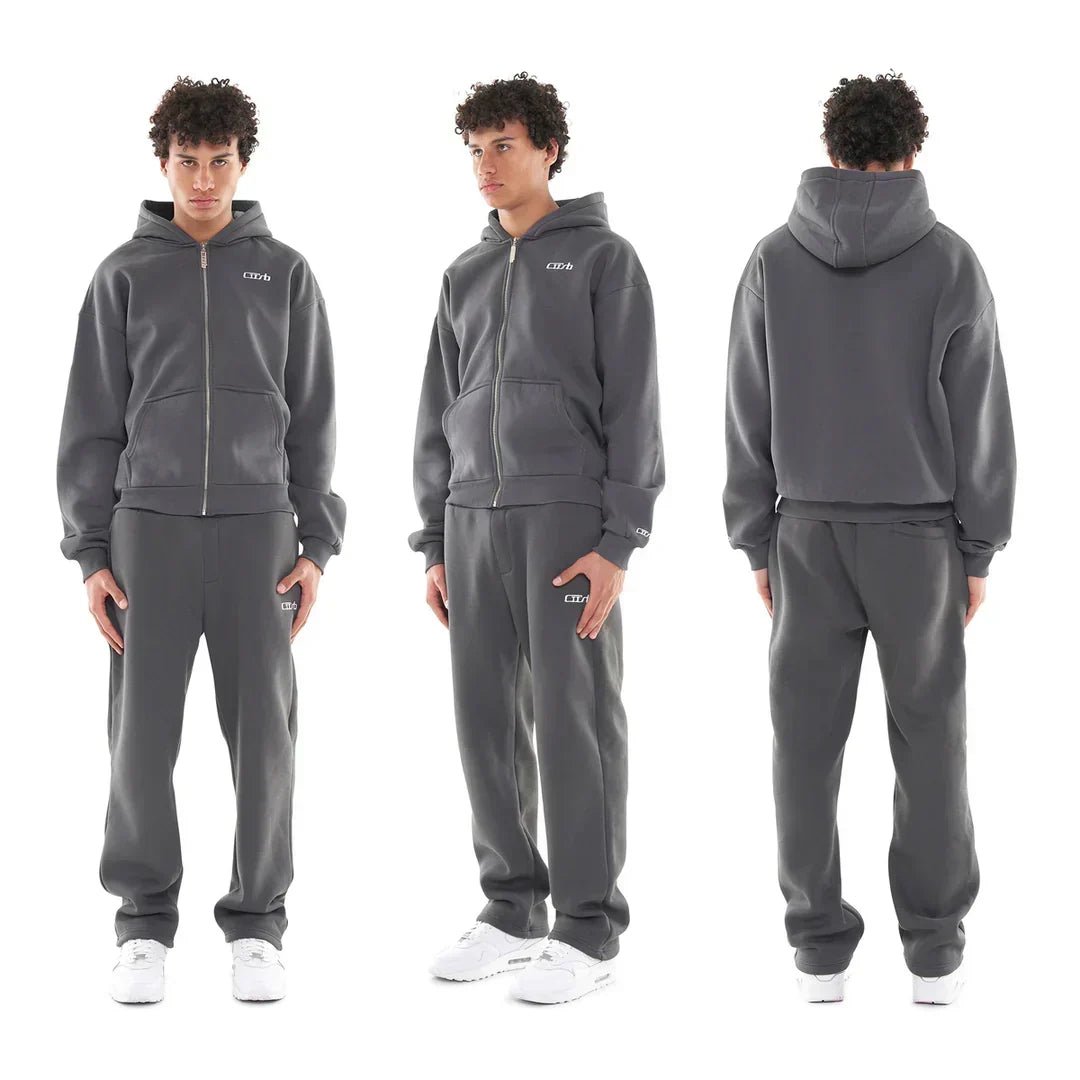OPEN LEG JOGGER ANTHRAZIT