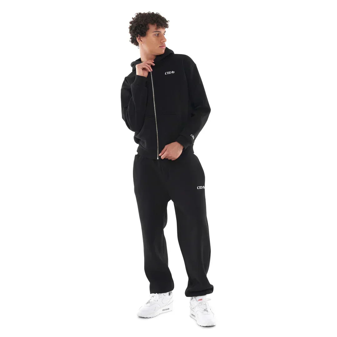 ZIP-UP BLACK