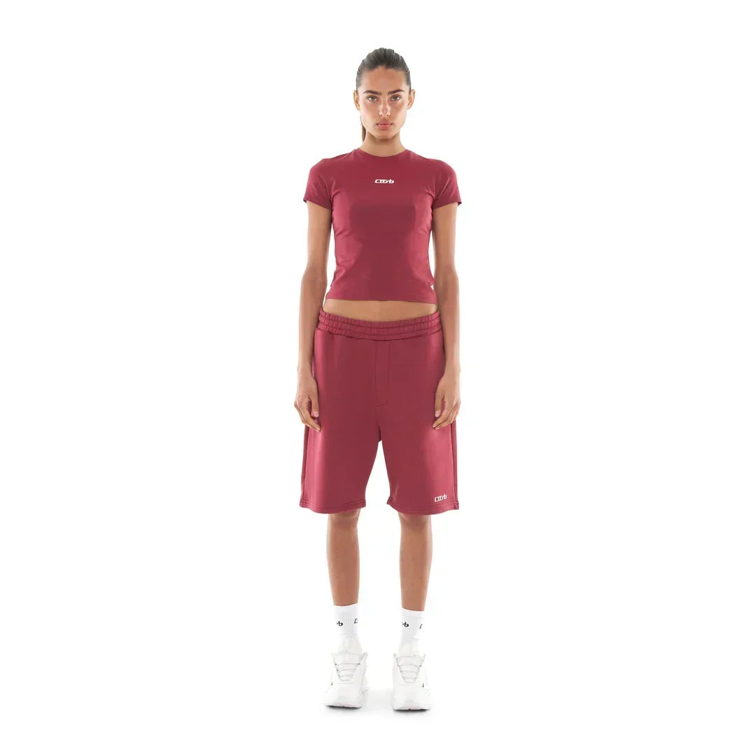 SHORTS RICH RED