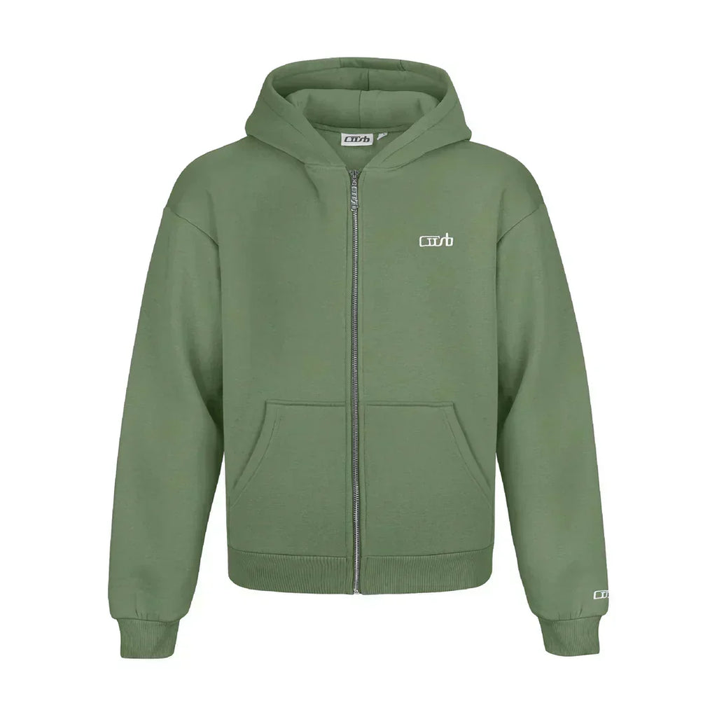 ZIP-UP BRONZE GREEN